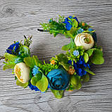 Українське вінок у жовто-блакитних тонах, фото 10
