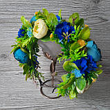 Українське вінок у жовто-блакитних тонах, фото 6