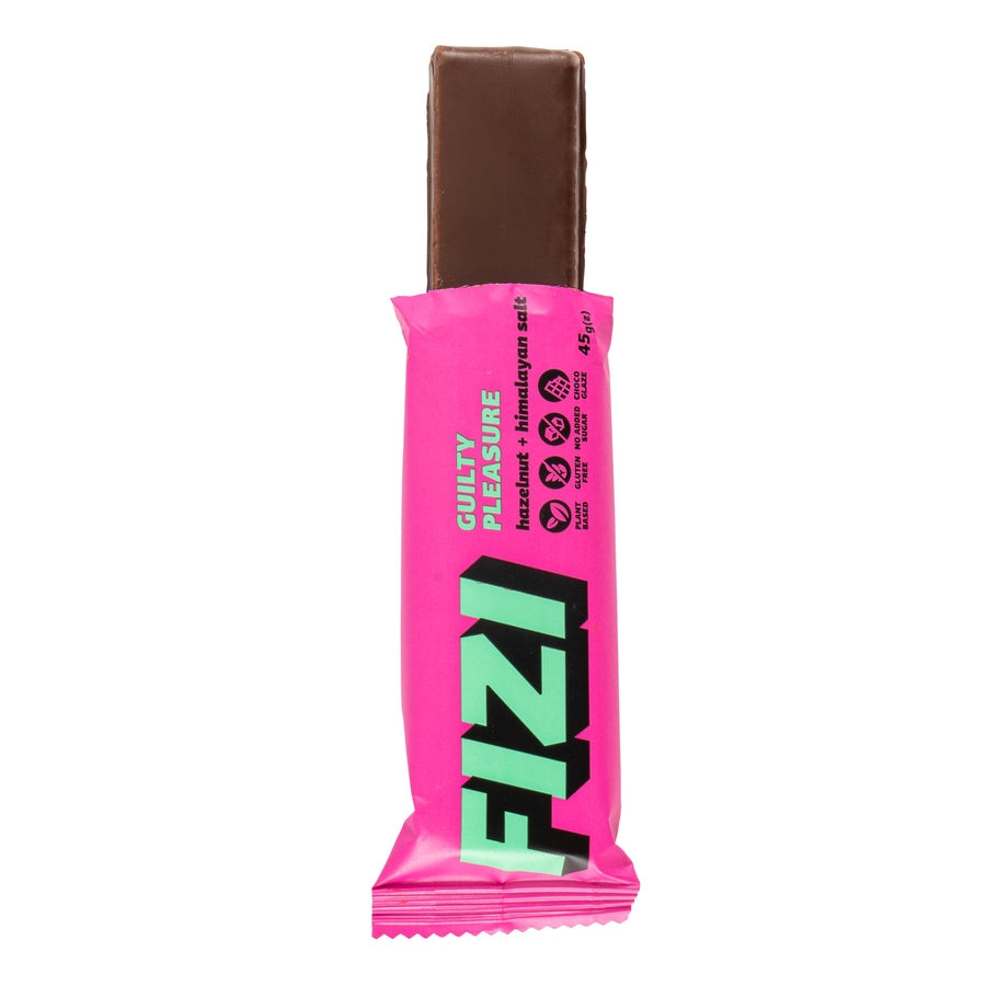 БАТОНЧИК FIZI ШОКОЛАДНИЙ "HAZELNUT + HIMALAYAN SALT" 45 грамів