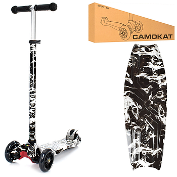 Самокат дитячий MAXI iTrike JR3-055-2-WP1 з підсвіткою