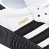 Кросівки Adidas Sambarose White Black - FV0767, фото 2