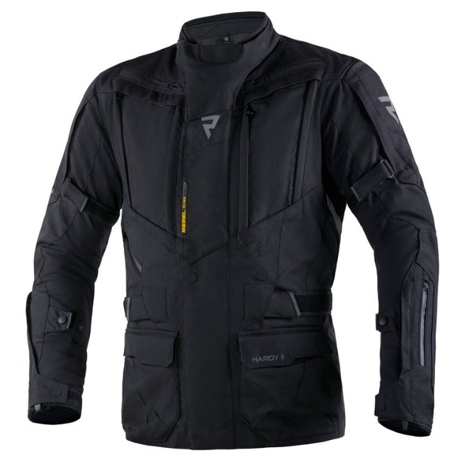 МОТОКУРТКА ТЕКСТИЛЬНА REBELHORN HARDY II BLACK
