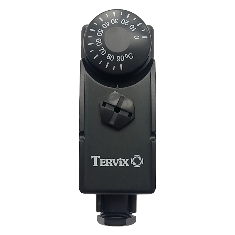 Термостат накладной 0-90 °С поверхностная регуляция Tervix 101010, фото 1