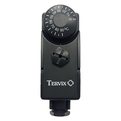 Термостат накладной 0-90 °С поверхностная регуляция Tervix 101010