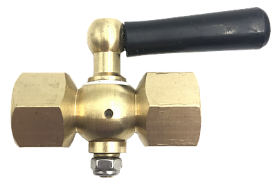 Запірний 3-ходовий кран для манометра (муфта) Tervix Pro Line M2 Valve PN 16, 1/2"х1/2" 332112