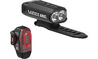 Світло комплект Lezyne MICRO DRIVE 600XL/KTV PRO PAIR чорний/чорний 600/75 люменів Y13 2023