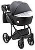 Коляска 2 в 1 Adamex Luciano ECO SA-2 чорний, фото 5