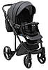 Коляска 2 в 1 Adamex Luciano ECO SA-2 чорний, фото 7