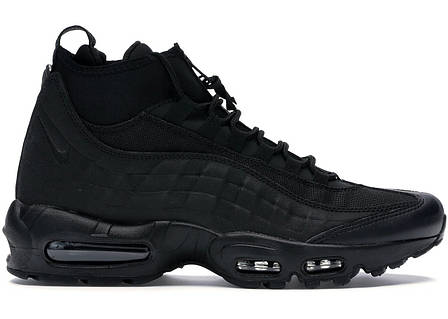 Full black air max 95 sale
