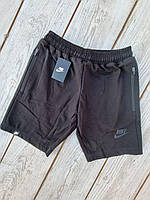 Чоловічі брендові спортивні шорти Nike (Найк), чоловічі повсякденні сірі. Чоловічі шорти