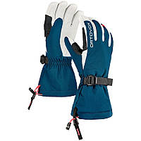 Перчатки женские Ortovox Merino Mountain Glove Wms, Petrol Blue (синий), L