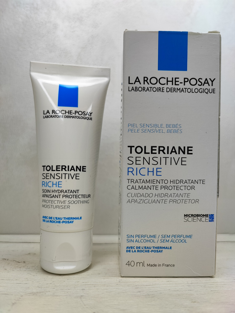Пребіотичний зволожув. крем для захисту і заспокоєння шкіри обличчя La Roche-Posay Toleriane Sensitive Riche
