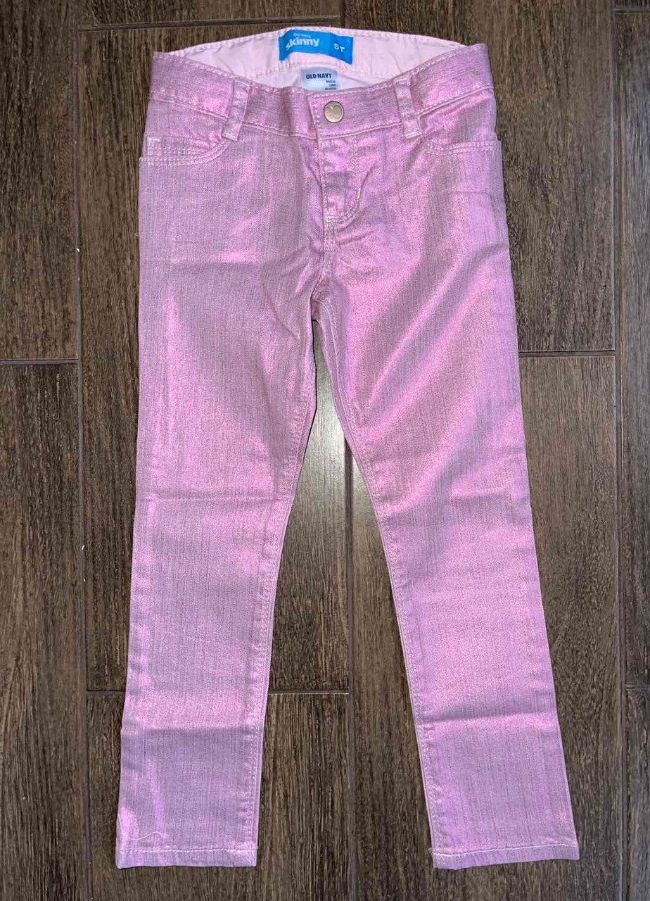 1, Стильные перламутровые хлопковые джинсы скинни Размер 1,5-2 года Old navy - фото 1 - id-p714704933