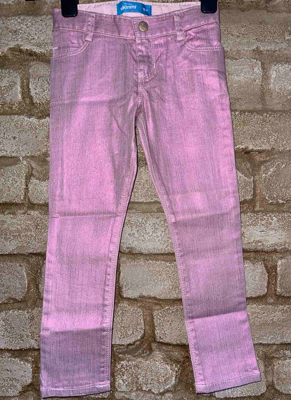 1, Стильные перламутровые хлопковые джинсы скинни Размер 1,5-2 года Old navy - фото 9 - id-p714704933