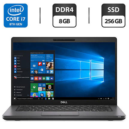 Ультрабук Б-клас Dell Latitude 5400/ 14" (1920x1080)/ Core i7-8665U/ 8 GB RAM/ 256 GB SSD/ UHD 620, фото 1