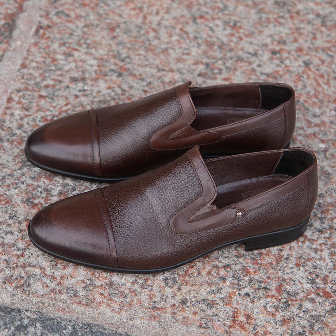 Надійні коричневі туфлі на роки, 41 і 43 розміри
