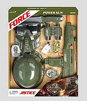 Військовий набір 34400 (18) 7 ігрових елементів, тріскачка, в коробці