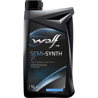 Моторное масло Wolf SEMI-SYNTH 2T 1л (8301803) - Топ Продаж!