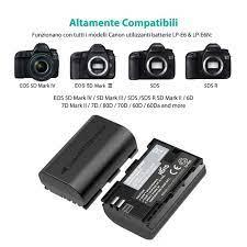 2 аккумулятора и зарядка для камеры Canon LP-E6N Ravpower RP-BC003 - фото 4 - id-p1776096503