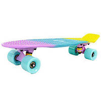 Скейтборд Penny Fish Color SK-402 Фиолетово-голубой (60429392)