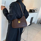 Жіноча сумка з великим ланцюгом, фото 6