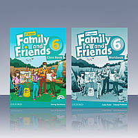 Family and Friends 6 Комплект Class Book + Workbook 2nd Edition