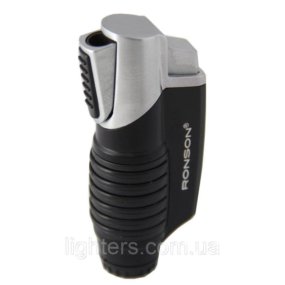 Турбо запальничка Ronson (Black) Comet Turbo 13001B