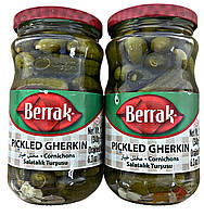 Огврки мариновані. Pickled Gherkin 340 мл. Berrak. helal