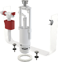 Арматура сливная и поплавок для унитаза комплект 1/2" боковой подвод Чехия