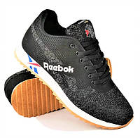 Мужские кроссовки Reebok Classic cерые, мужские текстильные кроссовки Рибок Классик ( размеры в описании)