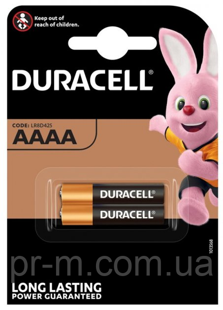 Батарейка Duracell LR61 AAAA (ціна за 1шт)