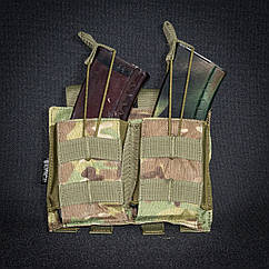 Підсумок подвійний під ріжки, з кордури колір мультикам