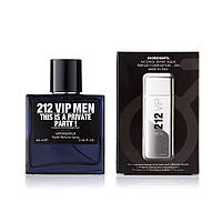 Чоловічий міні-парфум Carolina Herrera 212 VIP Men 60 мл (370)