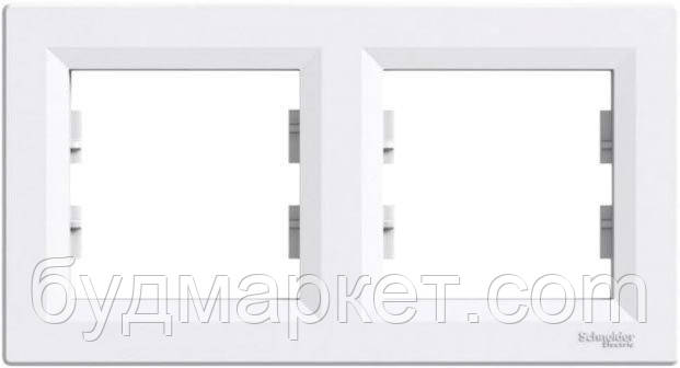 Рамка Schneider Asfora 2-я біла гір. EPH5800221