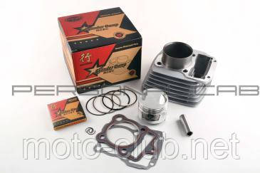 Поршнева (ЦПГ) на мотоцикл із двигуном 4T CG150 (Ø62.0, p-15) "JIN", фото 1