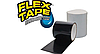 Надміцний скотч стрічка Flex Tape надсильна клейка водонепроникна ізострічка, скотч Чорна, фото 4