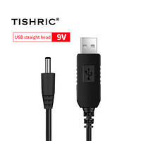 Кабель живлення для Wi-Fi роутера/модема від павербанка USB-DC (5V 9V) 5.5x2.1 мм