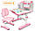 Комплект парта і стілець, полка, підставка Evo-Kids BD-28 Panda, фото 6