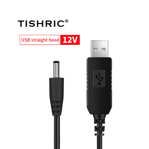 Кабель живлення для Wi-Fi роутера/модема від павербанка USB-DC (5V 12V) 5.5x2.1 мм