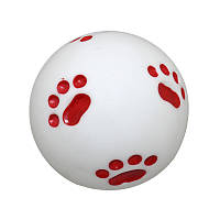 Игрушка виниловая мяч с лапками 10 см ZooMax