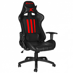 Крісло геймерське ігрове на колесах Xtrike Me регульоване ергономічне Black/Red (GC-905)