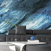 Самоклеюче вінілове покриття для стін, декоративне настінне панно 10 кв.м, Аквамарин (WB-SLH-005)