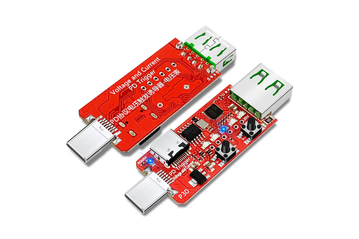PD тригер P30 5V 9V 12 V 15 V 20 V PD2.0 PD3.0 Trigger