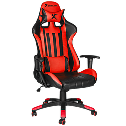 Крісло геймерське ігрове на колесах Xtrike Me регульоване ергономічне Red/Black (GC-905)