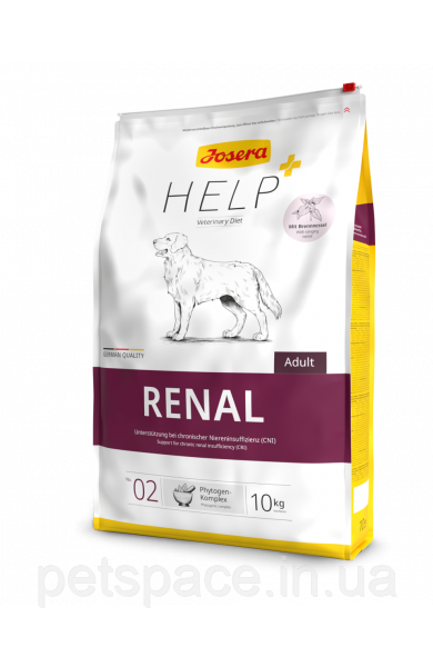 Корм для собак Josera Help Renal (Йозера Хелп Ренал при хронічній нирковій недостатності) 10кг