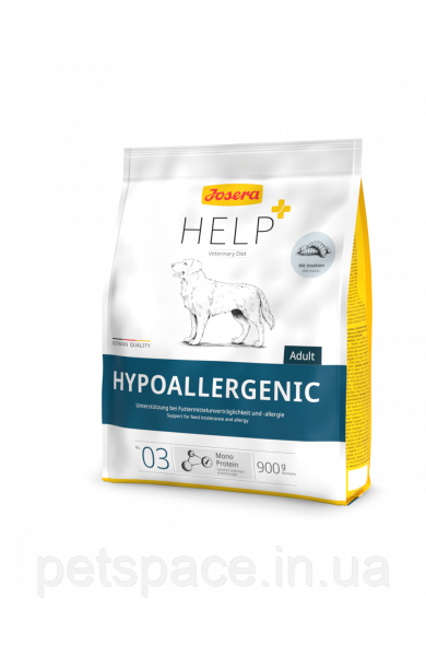 Корм для собак Josera Help Hypoallergenic (Йозера Хелп при непереносимості та алергії на корм) 900г