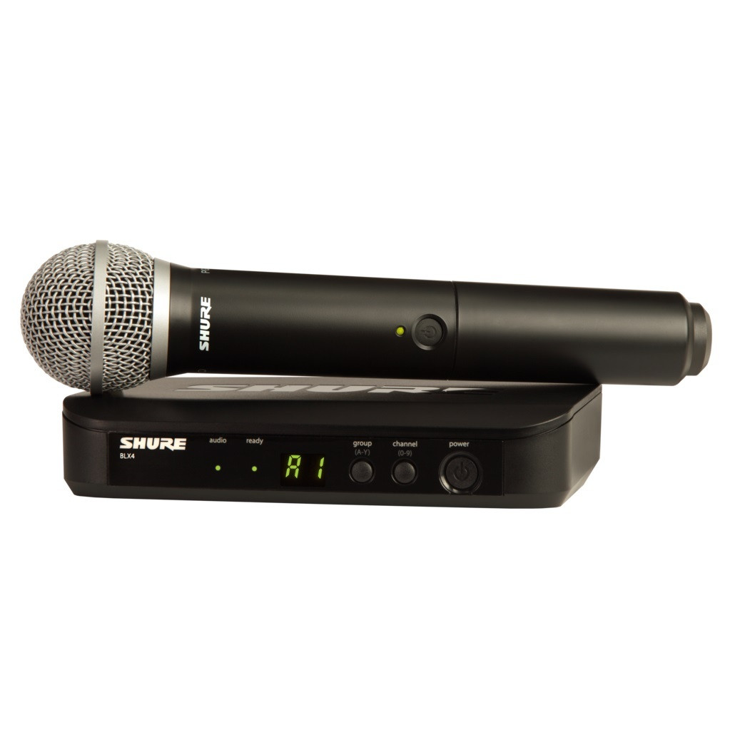 Вокальна радіосистема SHURE BLX24E/PG58, фото 1