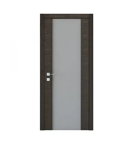 Двері шпоновані колекції LOFT модель SURF ПЗ, полотно, шпон, LTL 6908, тріплекс Сатин, фото 1