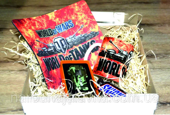 Крутий подарунковий набір World of Tanks 4 в 1 МРІЯ ТАНКІСТА