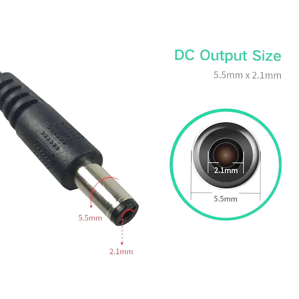 Кабели USB to DC 5 / 9 /12 20 вольт | Преобразователи напряжения Триггерные кабеля Кабель питания для роутера модема USB-DC 12V 2А с преобразователем Переходник Для Черный Папа-папа USB-A DC5521